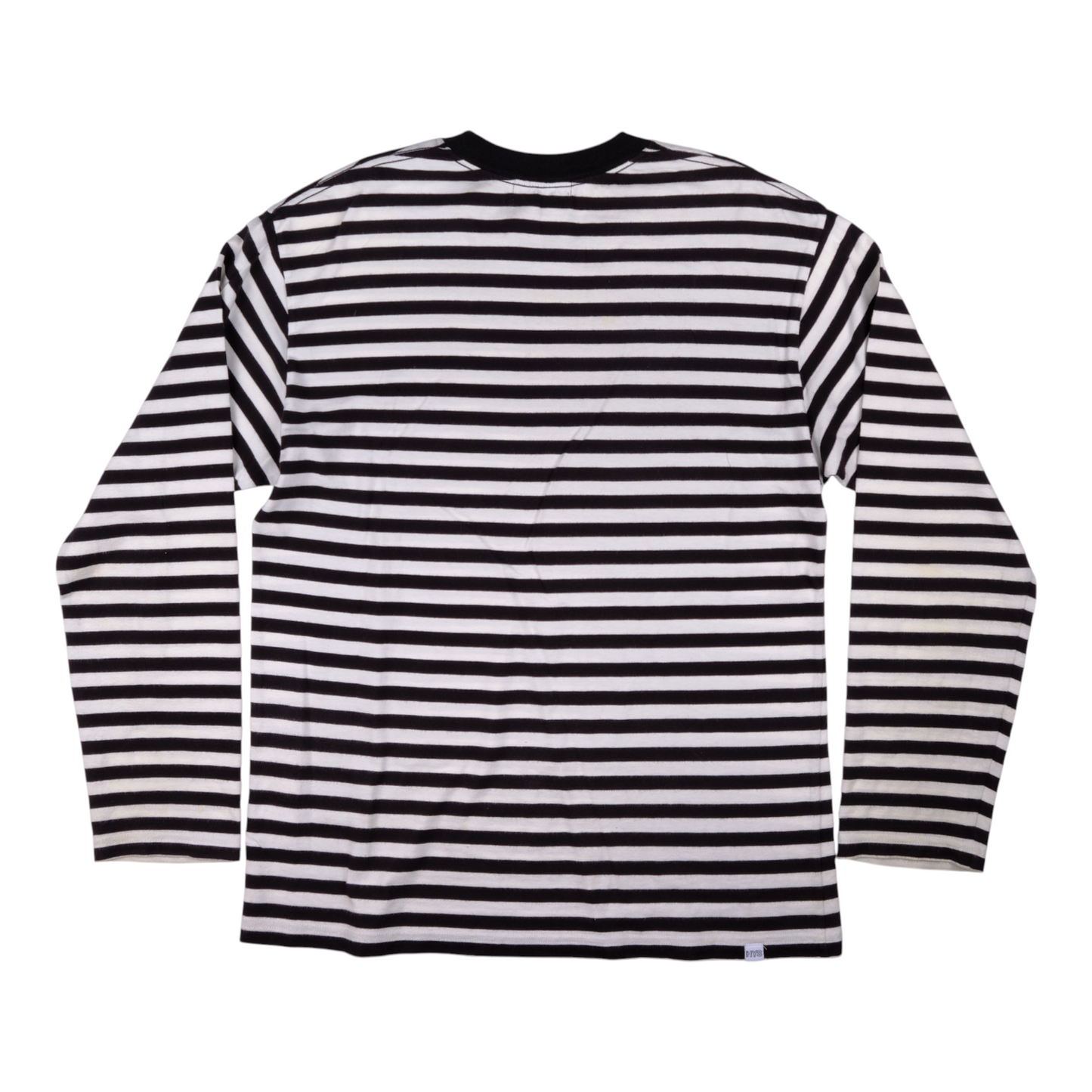 Hysteric Glamour "Girls Club" Striped Long Sleeve Tee