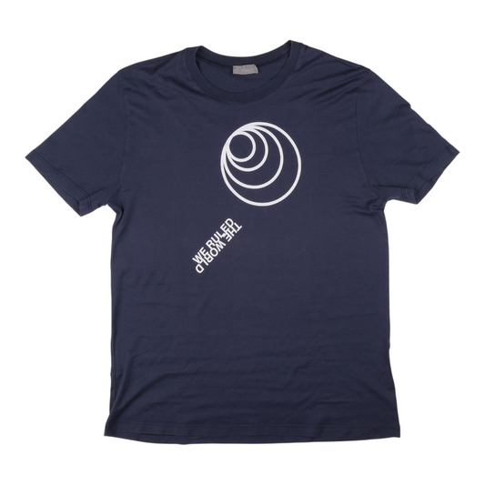 Dior Homme by Hedi Slimane "We Ruled The World" Navy Tee