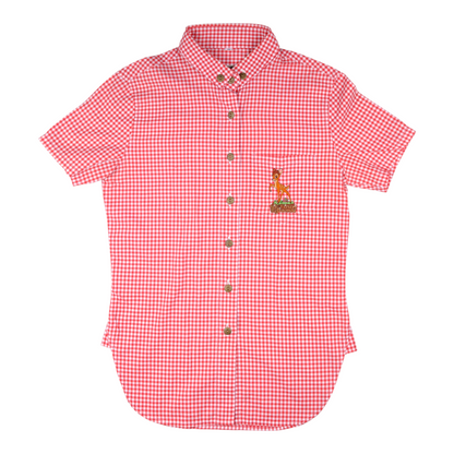 beauty:beast x COSPA Bambi Red Gingham Short Sleeve Shirt