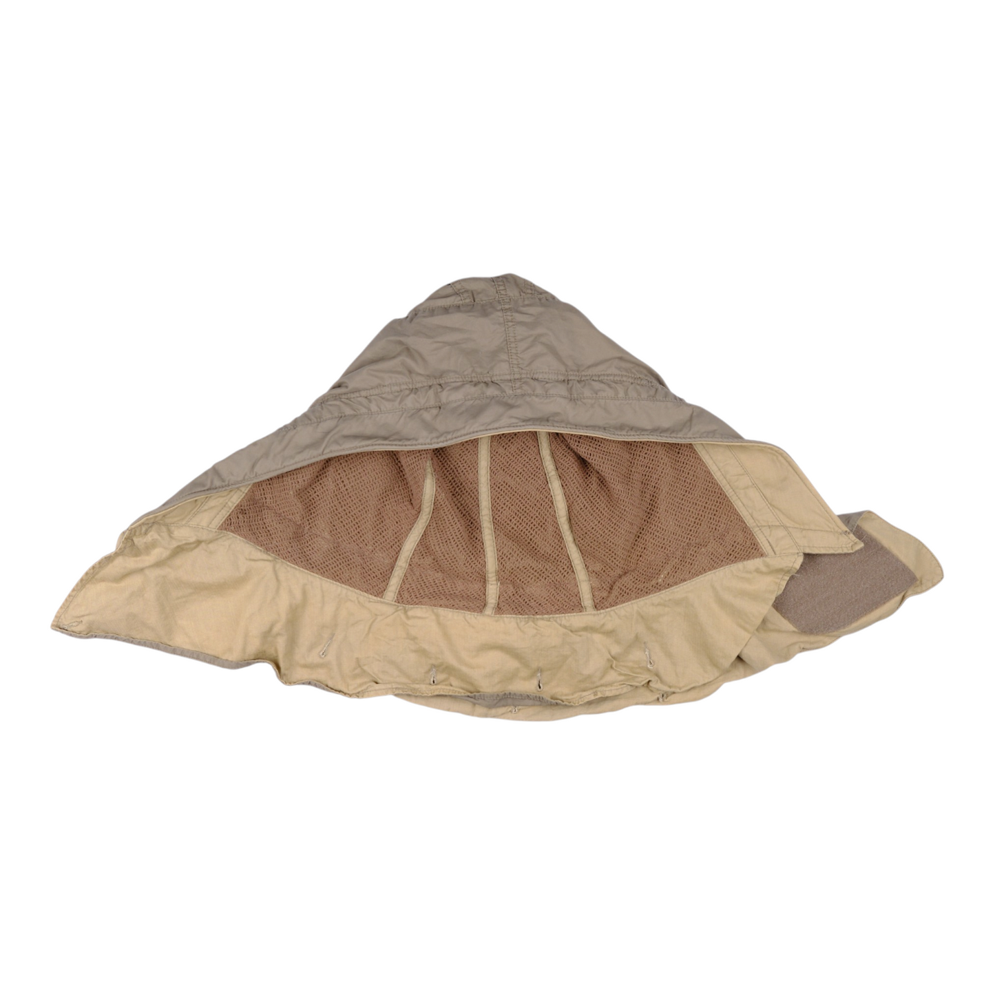 goa Beige Hooded Jacket with Removable Hood