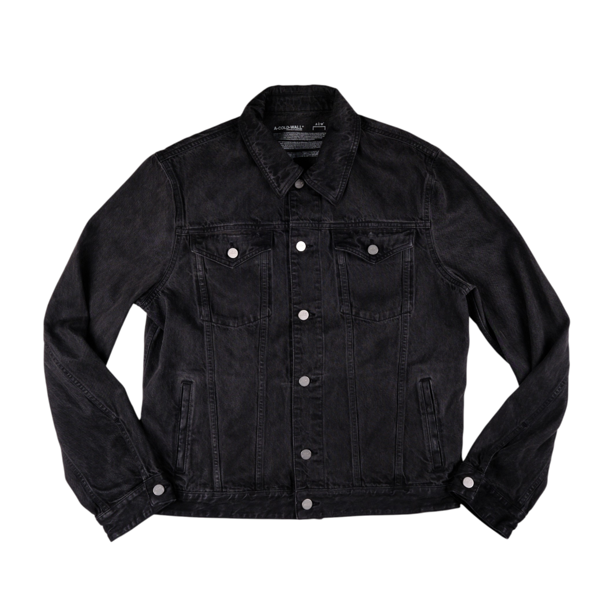 A-COLD-WALL* Black Denim Trucker Jacket